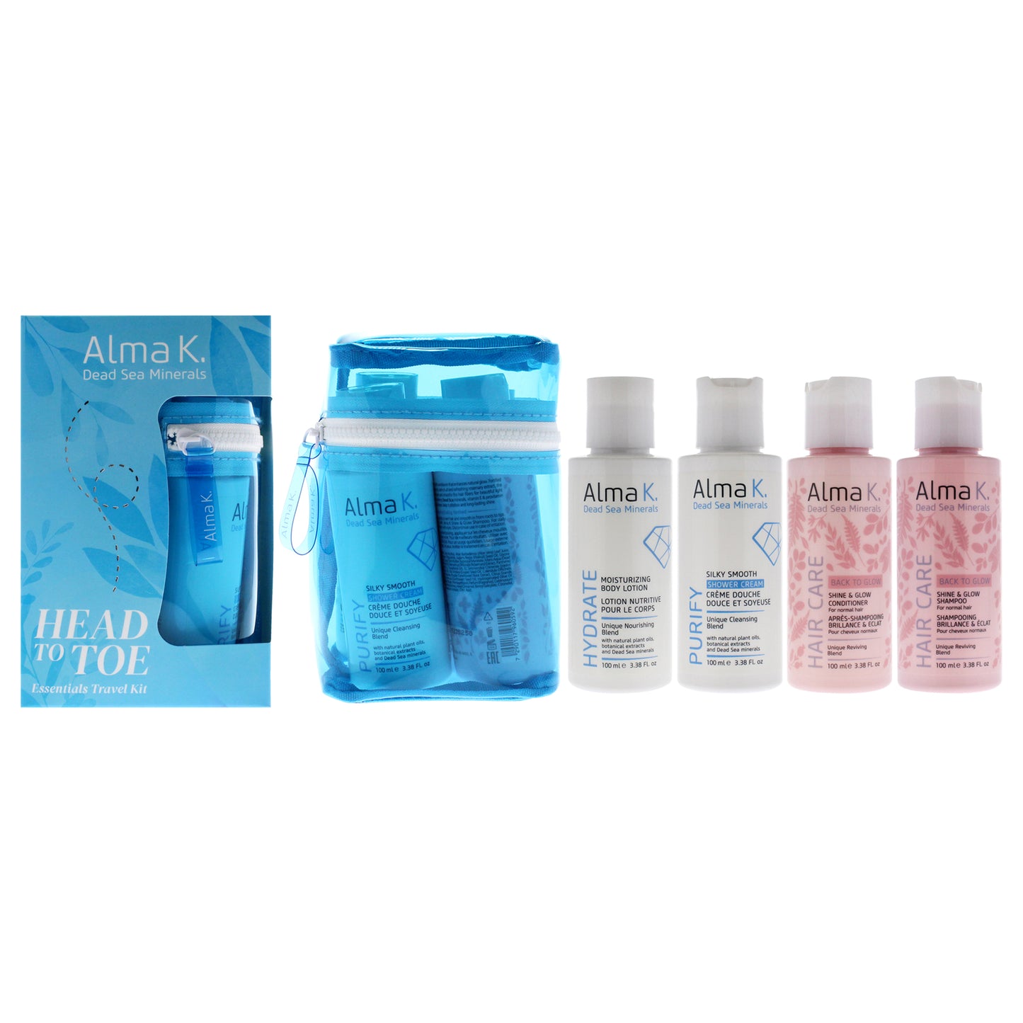 Head to Toe Essentials Travel Kit