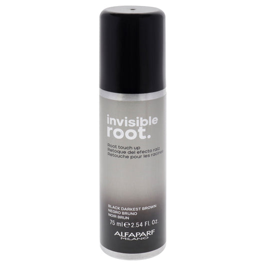 Invisible Root Touch Up Spray - Black Darkest Brown