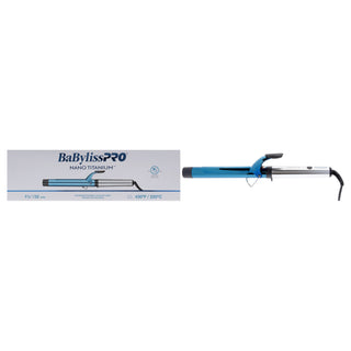 Nano Titanium Extended-Barrel Curling Iron - BNTW125XLUC Blue-Grey