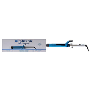 Nano Titanium Extended-Barrel Curling Iron - BNTW150XLUC Blue-Grey