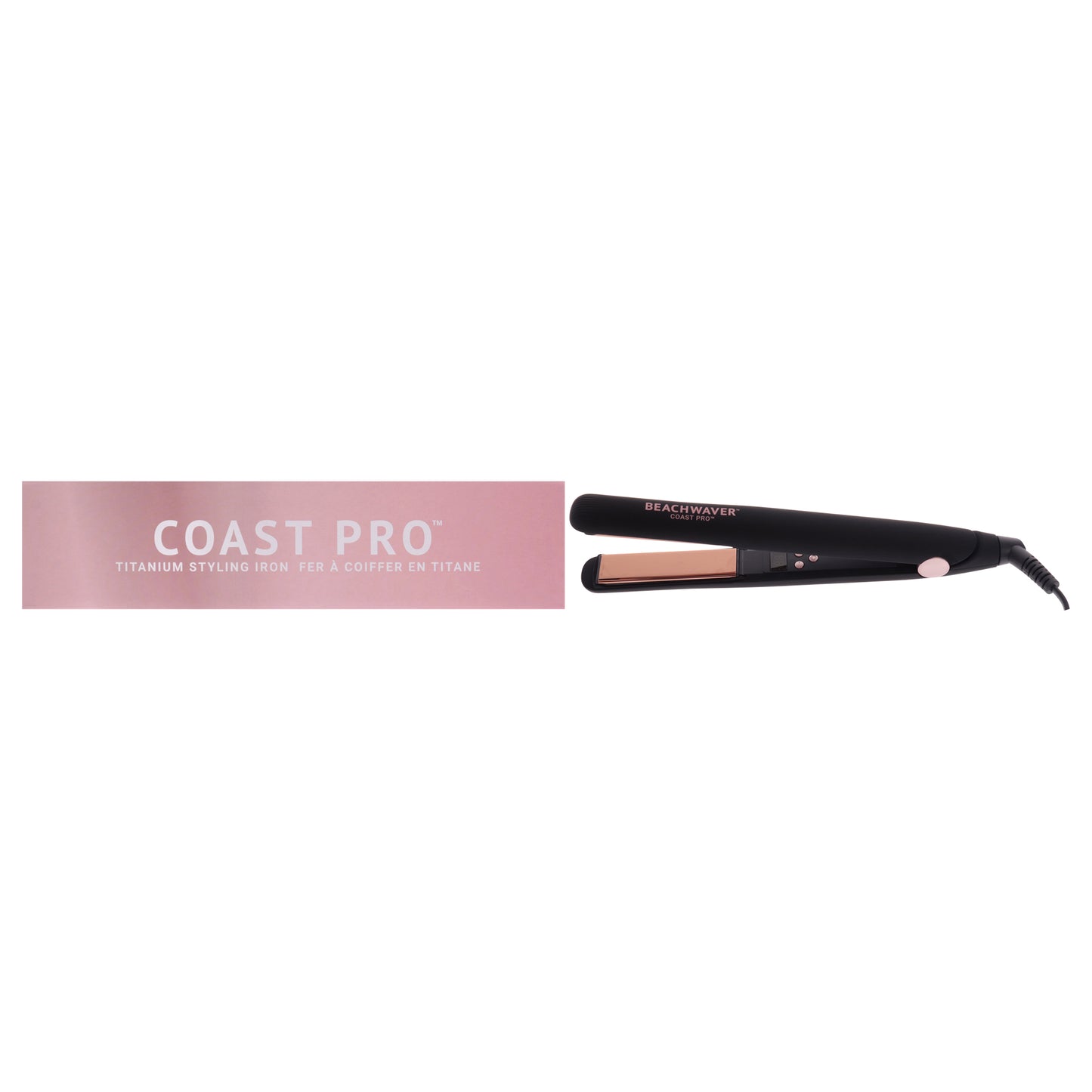 Coast Pro Titanium Styling Iron - Midnight Rose - US Plug