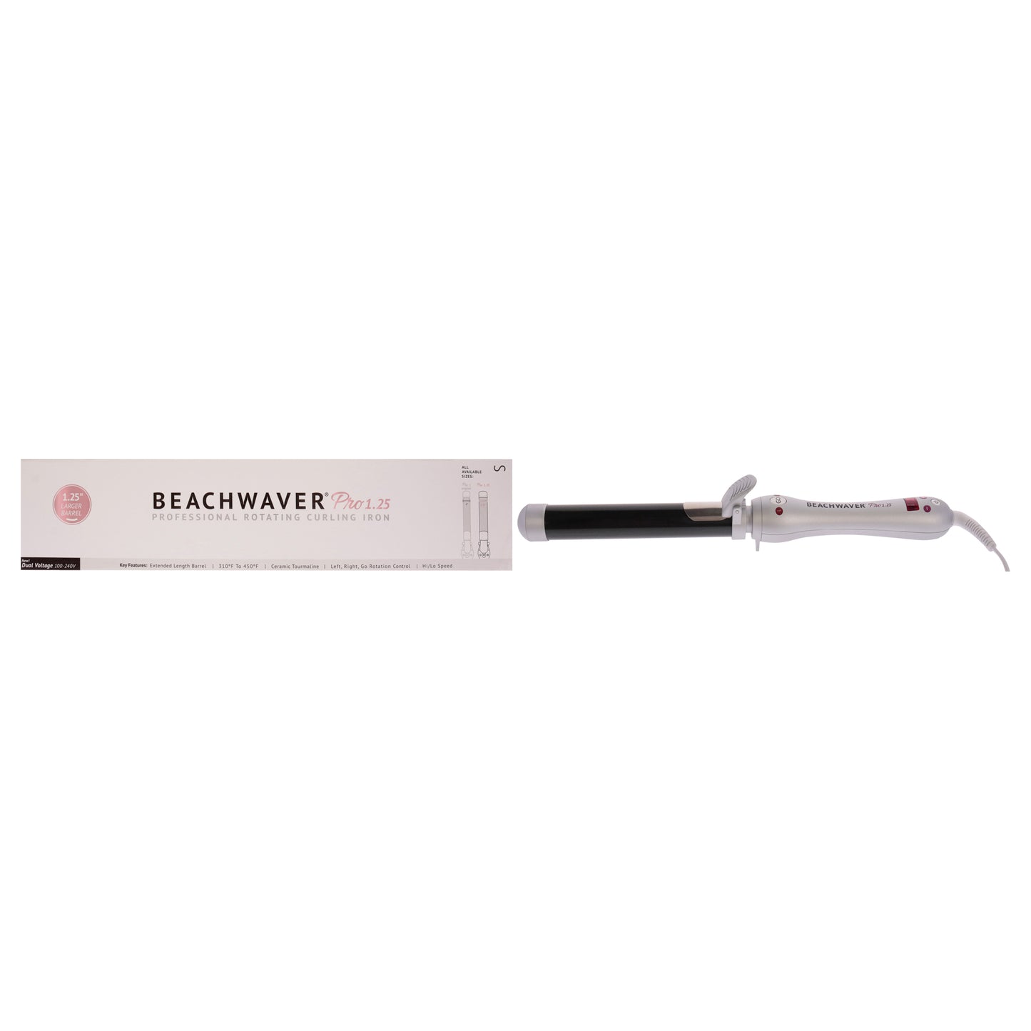 Pro Series Rotating Curling Iron - Pro 1.25 - US Plug
