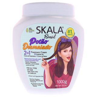 2 in 1 Super Smooth Pot Hair Treatment Cream