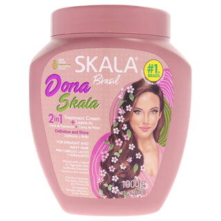 2 in 1 Super Pot Hair Treatment Cream for Smooth and Wavy Hair