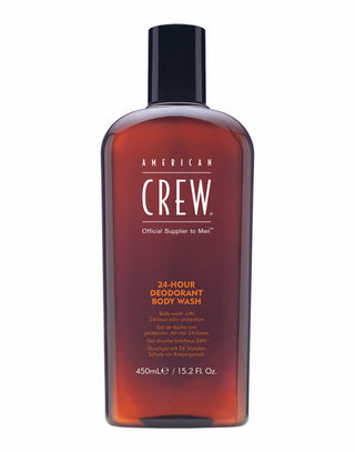 American Crew Men'S 24 Hour Deodorant Bodywash - Lasting Odor Protection - Refreshes Skin - 15.2 Oz