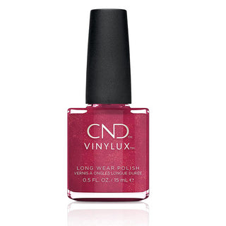 CND Vinylux Nail Polish Red Baroness #139 - One Step Chip-Resistant And Nail Color - 0.5 Fl Oz