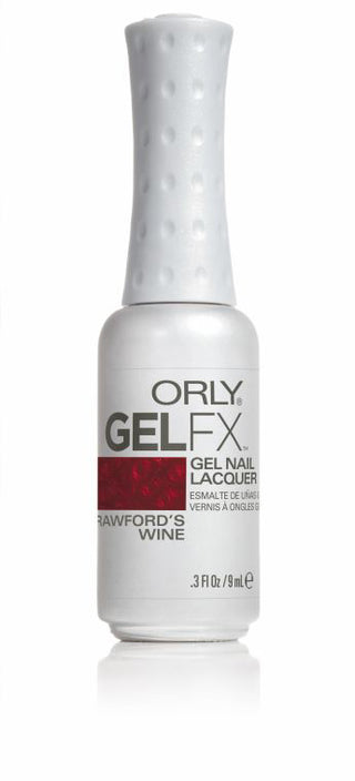 ORLY GelFX Gel Nail Color - Crawford's Wine - Infused with Antioxidants And Vitamins - 0.3 Oz