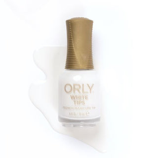 ORLY Nail Lacquer - White Tips French Manicure - Full Coverage - High Quality Pigment - 0.6 Oz