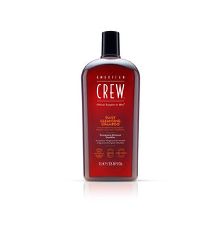 American Crew Daily Cleansing Shampoo - Leaves Hair Feeling Soft And More Manageable  - 33.8 Oz