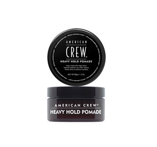 American Crew Heavy Hold Hair Pomade - Creates Sleek, Smooth Styles, Strength And Flexibility - 3 Oz