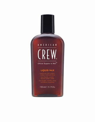 American Crew Liquid Hair Wax - Provides Pliable Styling Finish - For Medium Hold And Shine - 5.1 Oz