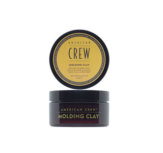 American Crew Molding Hair Clay - For Men - Maintains Touchable Shape And Smoother Texture - 3 Oz