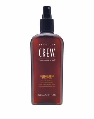 American Crew Medium Hold Spray Hair Gel - Great For Blow Drying, Conditions And Firms Hair - 8.4 Oz