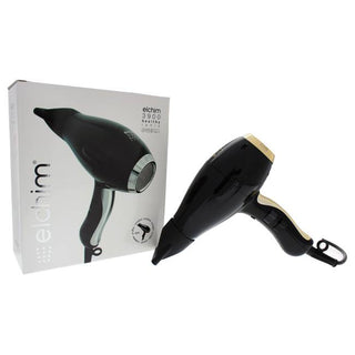 3900 Healthy Ionic Hair Dryer - Black-Gold by Elchim - 1 Pc Hair Dryer