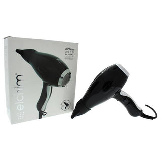 3900 Healthy Ionic Hair Dryer - Black-Silver by Elchim - 1 Pc Hair Dryer