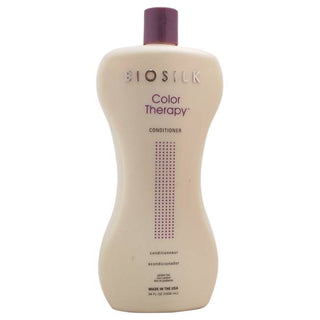 Biosilk Color Therapy Conditioner -  Hydrates, Replenishes Moisture - Enhances Vibrancy - 34 Oz