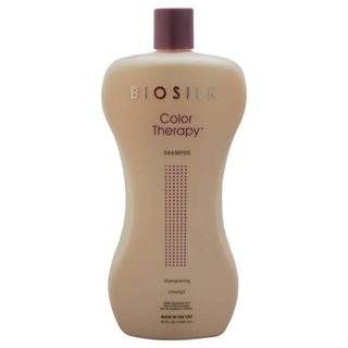 Biosilk Color Therapy Shampoo - Soft And Healthy Hair - Gently Cleanse And Remove Buildup - 34 Oz