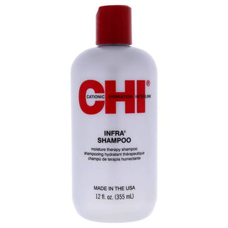 CHI Infra Shampoo Moisture Therapy Shampoo - Superior Shine, Gently Cleanses All Hair Types - 12 Oz