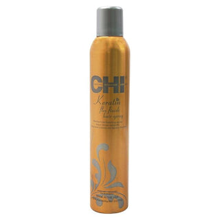 CHI Keratin Flex Finish Hairspray - Flexible, Light Weight, Ultra-Smooth Hold - 10 Oz