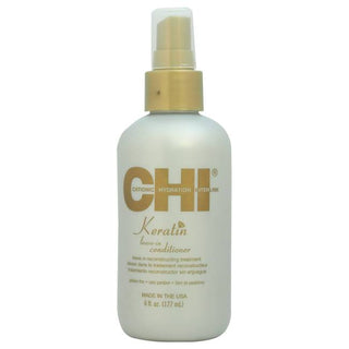 CHI Keratin Leave-In Hair Conditioner - Suitable for Damaged, Dry, Fluffy or Lifeless Hair - 6 Oz