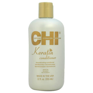 CHI Keratin Reconstructing Hair Conditioner - Restores Moisture Levels - Essential Oils - 12 Oz