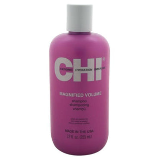 CHI Magnified Volume Shampoo - Gently Cleanses - Increases Volume - Builds Strength - 12 Oz