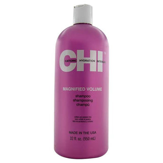 CHI Magnified Volume Shampoo - Gently Cleanses - Increases Volume - Builds Strength - 32 Oz