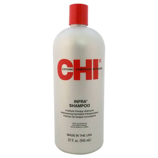 CHI Infra Shampoo Moisture Therapy Shampoo - Superior Shine, Gently Cleanses All Hair Types - 32 Oz