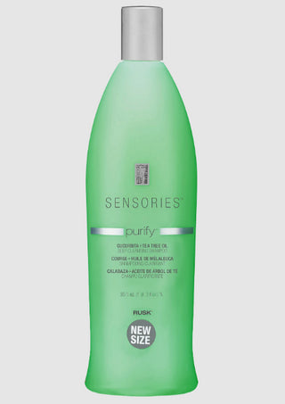 RUSK Sensories Purify Deep Cleansing Shampoo - Cucurbita + Tea Tree Oil - 35 Oz