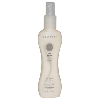 Biosilk Silk Therapy 17 Miracle Leave In Conditioner - Repairs, Controls, Defines Curls - 5.64 Oz