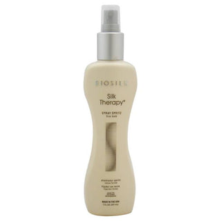 Biosilk Silk Therapy Spray Spritz Hairspray - Controls Hair, Adds Shine And Softness - 7 Oz