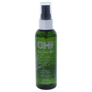 CHI Tea Tree Oil Soothing Scalp Spray - Moisturizes, Invigorates, Soothes - For Healthy Hair - 3 Oz