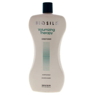 Biosilk Volumizing Therapy Conditioner - Gives Hair Strength, Moisture, Shine And Protection - 34 Oz