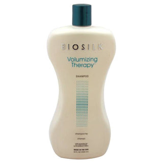 Biosilk Volumizing Therapy Shampoo - Restores Volume And Body - Gives Incredible Shine - 34 Oz