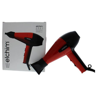 2001 Classic Hair Dryer - Red/Black by Elchim - 1 Application Hair Dryer