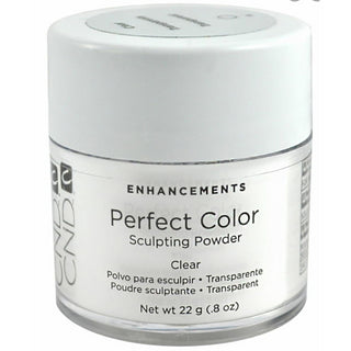 CND Retention Sculpting Powder - Clear - Long Lasting, Lift Resistant Nail Enhancements - 0.8 Fl Oz