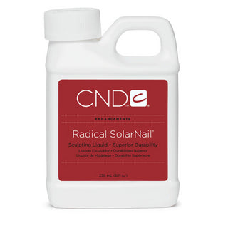 CND Radical Solarnail Sculpting Liquid - Reinforced And Cross-Linking - Prevents Chipping - 8 Fl Oz