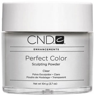 CND Retention Sculpting Powder - Clear - Long Lasting, Lift Resistant Nail Enhancements - 3.7 Fl Oz