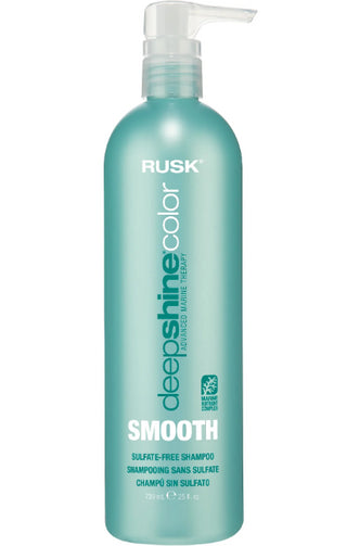 RUSK Deepshine Color Advanced Marine Therapy Smooth Sulfate-Free Shampoo - 25 Oz