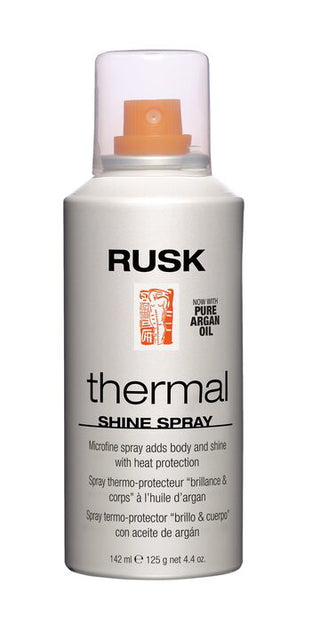 RUSK Thermal Shine Spray Adds Body And Shine - 4.4 Oz