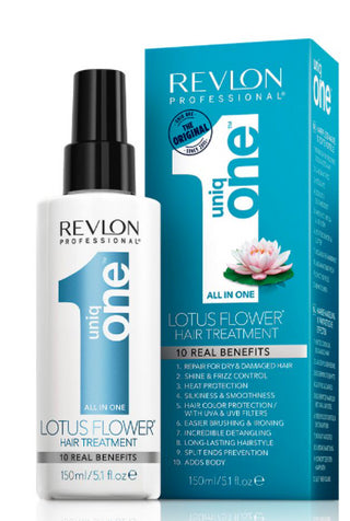 Revlon Professional - UniqOne Lotus Hair Treatment - Floral Fragrance - Controls Frizz - 150 Ml