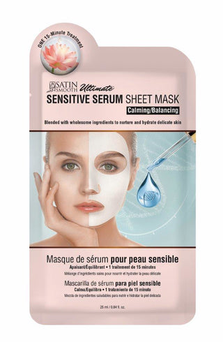 Satin Smooth Sensitive Serum Sheet Mask - 0.84 Oz