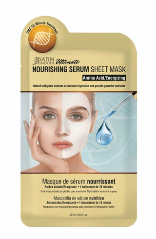 Satin Smooth Nourishing Serum Sheet Mask - 0.84 Oz