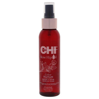 Rose Hip Oil Color Nurture Repair & Shine Leave-In Tonic by CHI - 4 oz Spray