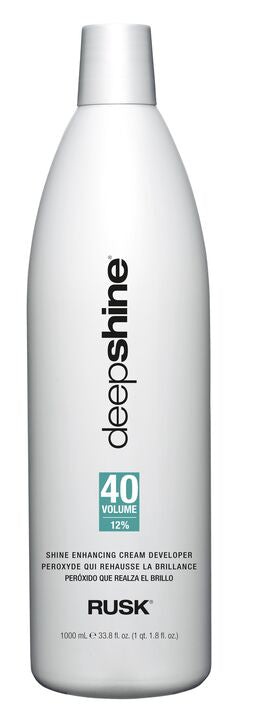 RUSK Deepshine Shine Enhancing Cream Developer 40 Volume 12% - 33.8 Oz
