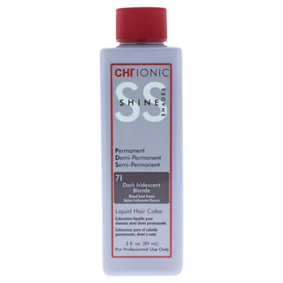 Ionic Shine Shades Liquid Hair Color - 71 Dark Iridescent Blonde by CHI - 3 oz Hair Color