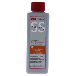 Ionic Shine Shades Liquid Hair Color - 8C Medium Copper Blonde by CHI - 3 oz Hair Color