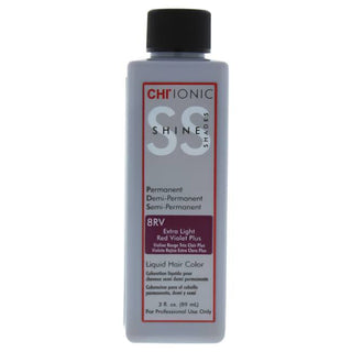 Ionic Shine Shades Liquid Hair Color - 8RV Extra Light Red Violet Plus by CHI - 3 oz Hair Color