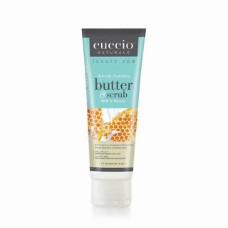 Cuccio Naturale Butter And Scrub - Milk And Honey - 4 Oz