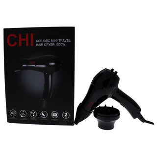 Ceramic Mini Travel Hair Dryer CA2015 - Black by CHI - 1 Pc Hair Dryer